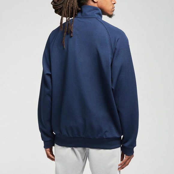 Adidas Men's Lifestyle Track Jacket, Full Zip, Two Front Waist Pockets, Indigo - Picture 13 of 13